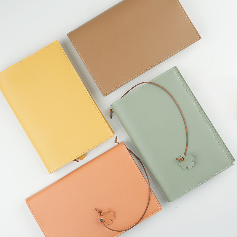Vintage PU Leather Book Cover Bookworm