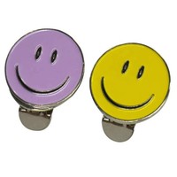 Clip de casquette magnétique puissant personnalisé, vierge, en métal émaillé, pour accessoires de golf, marqueur de balle, badge ou pièce de monnaie