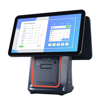 Máquina Táctil TPV para Restaurantes y Comercios con Impresora de Facturación, Caja Registradora y Terminal Todo en Uno con Sistema TPV para Windows 10