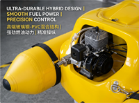 Bateau à moteur à gaz de qualité commerciale |    Kart aquatique pour parc aquatique et attractions touristiques