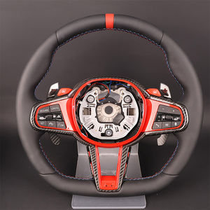Volante Deportivo Personalizado E46 F10 E60 F20 E90 F32 F30 E92 E87 E82 para <span class=keywords><strong>BMW</strong></span> Serie 540i 330i <span class=keywords><strong>328i</strong></span> F11 <span class=keywords><strong>G20</strong></span> G30 - Product Image 4