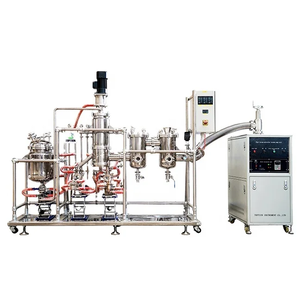 Réacteur <span class=keywords><strong>de</strong></span> distillation moléculaire à <span class=keywords><strong>chemin</strong></span> court TOPTION avec récipient sous pression à nouvelle condition à film essuyé - Product Image 3