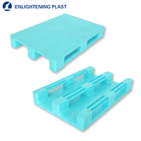 Palette en plastique 1200x1000 avec base périmétrique pour entrepôt automatisé et convoyeurs