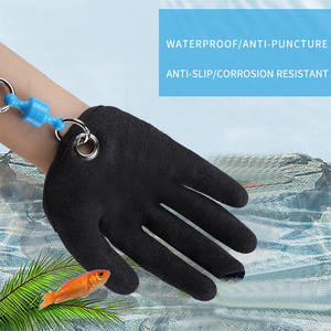 ถุงมือนิรภัยสำหรับตกปลาและขี่จักรยานถุงมือหนังป้องกันการตัดด้วยแม่เหล็กสำหรับฤดูร้อนแบบมืออาชีพสำหรับตกปลาและขี่จักรยาน - Product Image 2