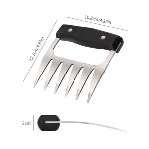 ที่ขายดีที่สุดง่ายทําลายดึงการจัดการยกตัดส้อมบาร์บีคิวกรงเล็บดึง<span class=keywords><strong>หมู</strong></span>เครื่องทําลายโลหะเนื้อทําลายSSกรงเล็บ - Product Image 2