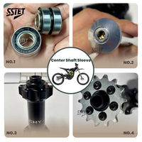 RECHY SurRon Light Bee X/S Accessoires de modification de manchon de cardan central, manchon inférieur d'axe de transmission, arbre de transmission fabriqué en Chine continentale