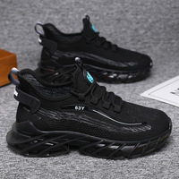 Chaussures de course pour hommes à semelle en gel, design respirant et élégant, antidérapantes, idéales pour le printemps et l'automne, en stock, marque de créateur