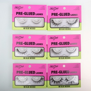 Cils en bande de soie faits à la main, autocollants, sans colle, naturels, doux, résistants à l'eau, vente en gros, nouveauté 2025 - Product Image 5