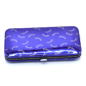 Custom Made Blue Stainless Steel Precision Serrated Tip Eyelash Extension Tweezers Wholesale <b>Cheap</b> Price Lashes Printed Matching - Product Image 5