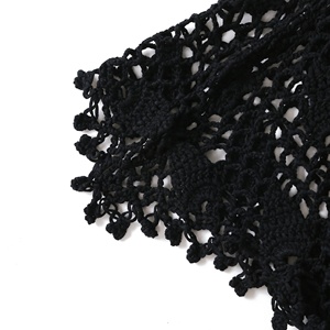 Amzn AE fb eb tiktok <span class=keywords><strong>Shein</strong></span> femme Frangée <span class=keywords><strong>Cardigan</strong></span> Boho Crochet <span class=keywords><strong>Cardigan</strong></span> Demi-longueur Manches Tricot <span class=keywords><strong>Cardigan</strong></span> gland. - Product Image 4