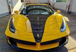 Kit de Carrocería de Fibra de Carbono Estilo MS para Ferrari <span class=keywords><strong>488</strong></span> GTB Cabriolet, Material de Fibra de Carbono Parcial - Product Image 6