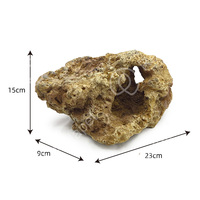 Roc de récif corallien artificiel réaliste pour aquarium, rocher corallien en résine simulé pour la décoration de l'aquarium