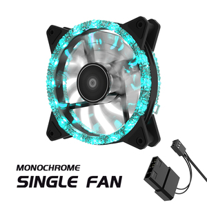 5 em 1 Pacote Espumante Diamante Ventiladores 120 milímetros de Alto Desempenho 12V RGB 6 PIN <span class=keywords><strong>Big</strong></span> Airflow Cooling Fan - Product Image 4