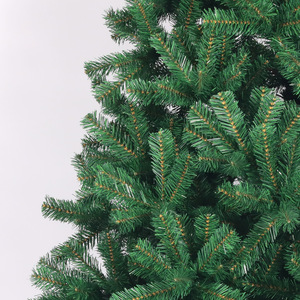 180cm 6ft Artificial Full Natural Spruce PVC Christmas <b>Tree</b> Unlit Green Foldable Metal <b>Stand</b> Outdoor High Quality Customizable - Product Image 6