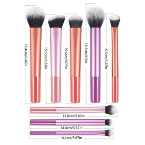 Nouveauté, ensemble <span class=keywords><strong>de</strong></span> 8 pinceaux à <span class=keywords><strong>maquillage</strong></span> <span class=keywords><strong>de</strong></span> haute qualité, poils en nylon doux pour les fards à paupières, l'eye-liner, prix bas, outils <span class=keywords><strong>de</strong></span> <span class=keywords><strong>maquillage</strong></span> - Product Image 6
