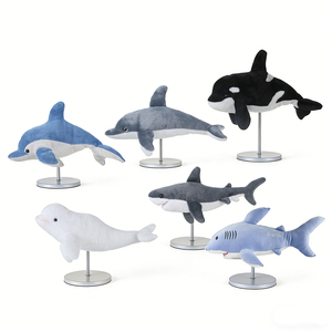 Mini Peluche Animale Marine Mignonne Créature Océanique Peluches Rembourrées <span class=keywords><strong>Crabe</strong></span> Étoile <span class=keywords><strong>de</strong></span> Mer Poisson Tropical Aquarium Polyester ODM - Product Image 4