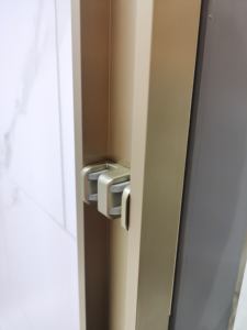 <span class=keywords><strong>Prix</strong></span> de gros <span class=keywords><strong>Cabine</strong></span> de <span class=keywords><strong>douche</strong></span> en or Salle de bain moderne sans cadre droite en verre trempé Salle de bain Bypass Porte de <span class=keywords><strong>douche</strong></span> coulissante - Product Image 5