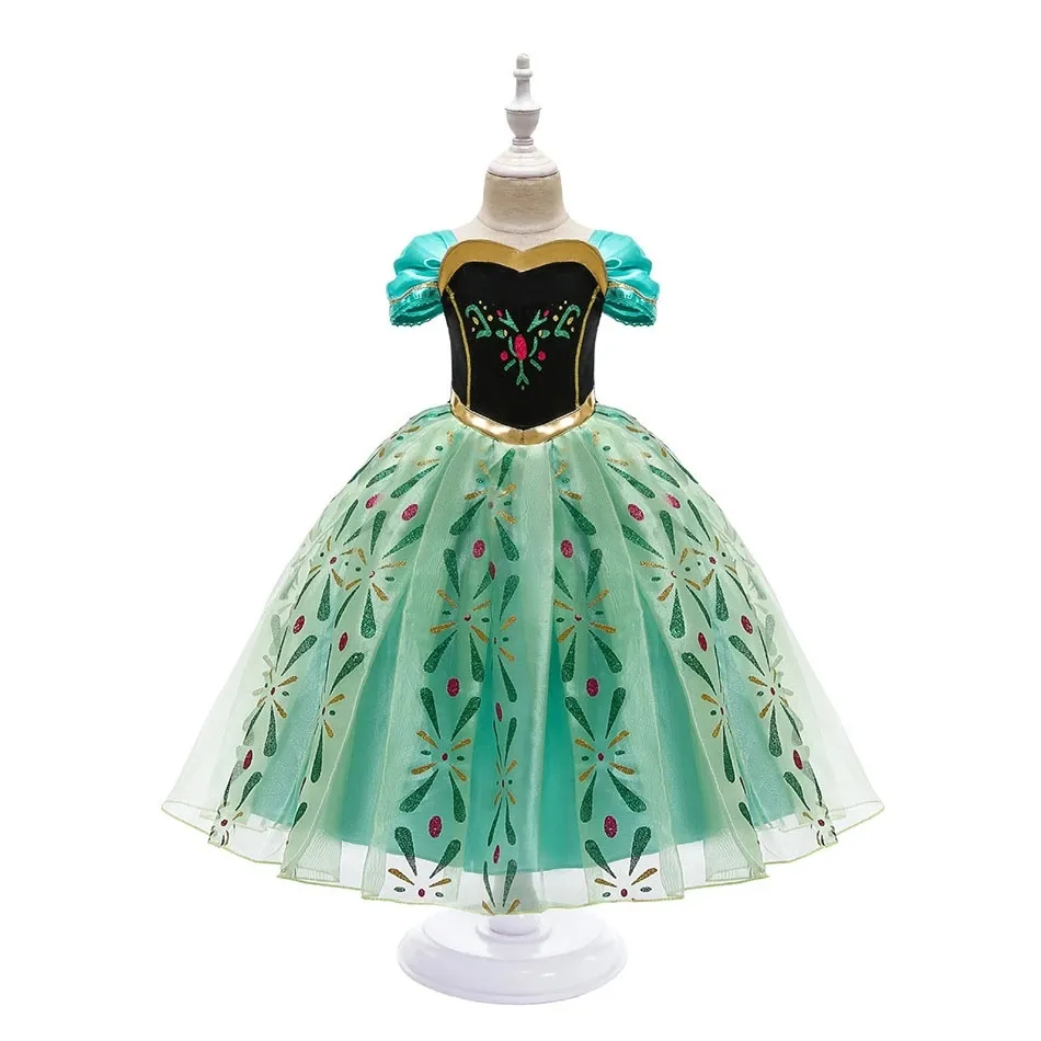 Vestido para meninas, fantasia da princesa para cosplay de branca de neve e para crianças, roupas de halloween para aniversários, carnaval, disfarce de festa