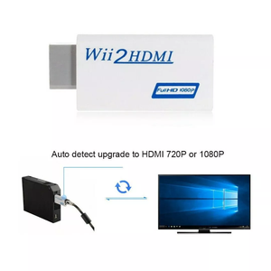 <span class=keywords><strong>Wii</strong></span> to <span class=keywords><strong>HDMI</strong></span> Converter 1080P Device <span class=keywords><strong>Wii</strong></span> <span class=keywords><strong>HDMI</strong></span> Adapter with 3.5mm Audio Jack&amp;<span class=keywords><strong>HDMI</strong></span> Output Compatible with <span class=keywords><strong>WII</strong></span> <span class=keywords><strong>U</strong></span> HDTV - Product Image 4