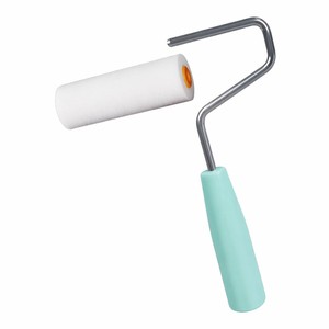 Rouleau à <span class=keywords><strong>peinture</strong></span> de 9 pouces, brosse en éponge de polyester, outil de <span class=keywords><strong>peinture</strong></span>, manche en métal pour la décoration des murs, des plafonds et de la maison - Product Image 5