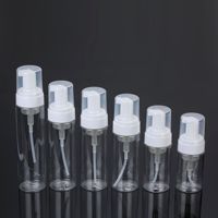Flacon pompe vide en plastique mousseux 30ml-200ml, couleurs personnalisées, PET, pour nettoyant visage et shampoing