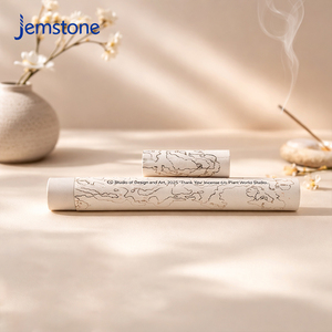 Tubos de Cartón Rígido Kraft para Incienso Agarbatti, Envases Cilíndricos Reciclables Personalizados al por Mayor, Tubos de Papel para Desodorante - Product Image 2