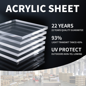 Shatterproof perpex kính 3-20 mét độ dày 4*8 ft Kích thước trong suốt PMMA tấm đúc tấm Acrylic cho hiển thị bao gồm - Product Image 2