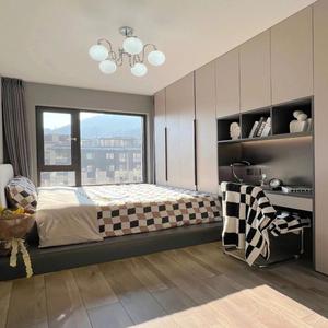 Lit Tatami Minimaliste de Luxe en Bois Massif, Unité de Rangement Réglable en Hauteur Personnalisable pour <span class=keywords><strong>Chambre</strong></span> Familiale ou d'Invités - Product Image 1
