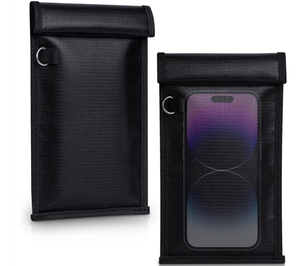 파라데이 폰 케이스 GPS 모바일 컴퓨터 신호 차단 방수 <span class=keywords><strong>EMF</strong></span> 차폐 폰 RFID 신호 차단 파라데이 파우치 - Product Image 4
