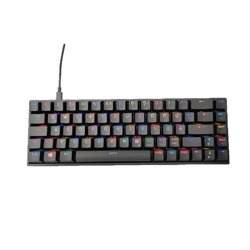 68 клавиш, мини-размер, проводная и беспроводная клавиатура высокого качества, индивидуализированная раскладка, Игровая клавиатура, Usb ABS RGB Lenovo Ideapad S340, чехол