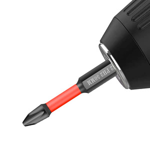 Puntas de destornillador resistentes a impactos, fosfatadas en negro, S2, 10 piezas, PH2, 50 mm, grado profesional para reparaciones generales - Product Image 2