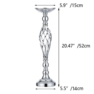 Jarrón Dorado de Lujo, Soporte para <span class=keywords><strong>Flores</strong></span>, Nuevas Decoraciones para Bodas - Elegante Centro de Mesa Dorado para Bodas - Product Image 4
