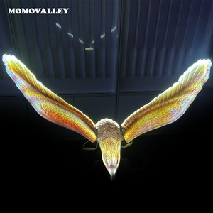 Momovalley jardín LED águila halcón caminar llamada electrónica pájaros venta Navidad Día de la independencia Acción de Gracias iluminación decorativa - Product Image 4