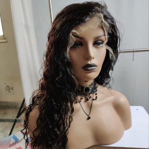 วิกผมลูกไม้ด้านหน้าผมหยิกแบบ HD 13*6วิกผมชาวอินเดียที่มีผิวหนังชั้นนอก100% คุณภาพสูง - Product Image 2