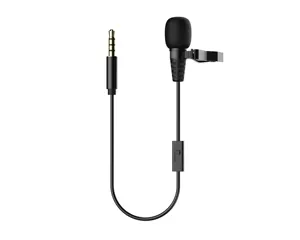 Havit MC360 3.5mm Lavalier Mini Lavalier Microphone Mobile Phone Recording Microphone Wired 3.5mm Microphone