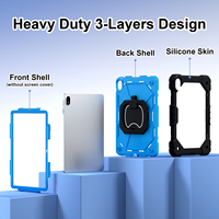 Casing Tablet Heavy Duty untuk Huawei MatePad SE 11 2024, Ramah Kickstand, Penutup Belakang Tablet