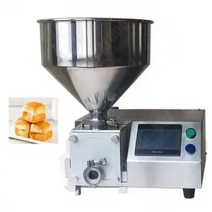 Marshmallow or cake filling machine with dough aerator machine