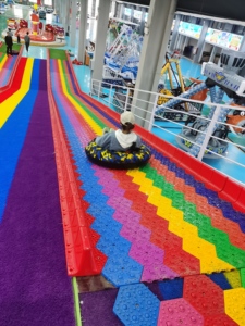 Toboggan <span class=keywords><strong>arc</strong></span>-<span class=keywords><strong>en</strong></span>-<span class=keywords><strong>ciel</strong></span> long et excitant pour parc d'attractions extérieur, aire de jeux et fête foraine - Product Image 5