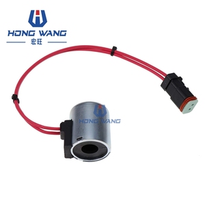 Nouvelle bobine solénoïde HongWang 130-0013, pièces de moteur pour modèles de chargeuses-pelleteuses 416C 416D 420D 424D 426C 428C 428D 430D 432D 436C - Product Image 4
