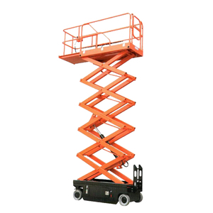 Plateforme de travail aérienne mobile hydraulique à ciseaux avec stabilisateurs pour la <span class=keywords><strong>maintenance</strong></span> - Product Image 5