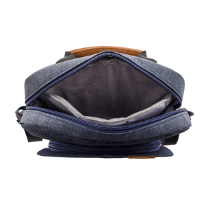 Unisex Lightweight Laptop Tablet <b>Backpack</b> with Zipper Closure <b>Waterproof</b> Oxford Material Business-Style Slung Shoulder Bag - Product Image 6