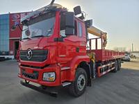 Grue mobile montée sur camion Shacman Delong Zoomlion, capacité de charge de 40 tonnes, hauteur de levage de 20 m et moteur Weichai