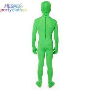 Disfraz de Halloween para Niños HESPER, Mono Verde de Extraterrestre para Representaciones Escénicas, Disfraz de Cosplay con Patrón de Personajes de TV y Superhéroes - Product Image 2