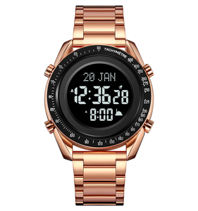 Montre Premium Skmei 2143 hommes Jam Tangan montres musulman Azan Uhr horloge prière Azan Qibla Direction montre <span class=keywords><strong>Al</strong></span> <span class=keywords><strong>Harameen</strong></span> - Product Image 3