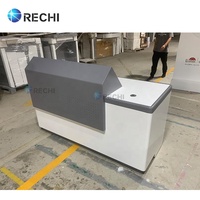 RECHI Conception d'atelier de réparation de téléphones portables Table d'entretien éclairée Caisse de caisse Comptoir de réception du service à la clientèle