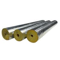 Isolation thermique pour système de tuyauterie 64 kg/m³ épaisseur 2'' – Isolation de tuyaux d'eau en laine de verre FSK