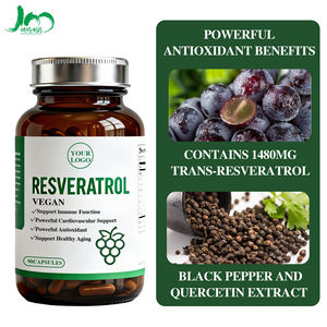 แคปซูลทรานส์-เรสเวอราทรอล 500 มก. สำหรับแบรนด์ส่วนตัว (OEM) - อาหารเสริมต้านอนุมูลอิสระและชะลอวัย แคปซูลเรสเวอราทรอลแบบขายส่ง - Product Image 3