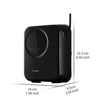 Diffuseur d'arômes intelligent mural sans eau de 150 ml, machine à parfum commerciale, commande par application, écran d'affichage, double compresseur