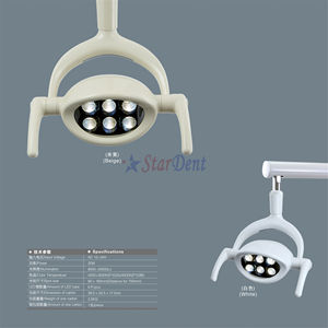 Hoge Kwaliteit Dubbele Kleur Lamp 6 Led Lampen Orale Licht Inductie Sensor Lamp Voor <span class=keywords><strong>Dental</strong></span> Chair - Product Image 2