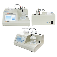 Probador automático de humedad de aceite de transformador de laboratorio de para Micro agua para prueba de potencia electrónica 1 año de garantía